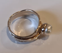 Load image into Gallery viewer, SS Fresh Water Pearl Ring
