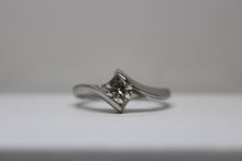 Load image into Gallery viewer, 9ct White Gold 1/2 Carat Diamond Solitaire Ring

