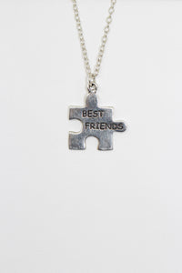 SS Best Friend Jigsaw Necklace