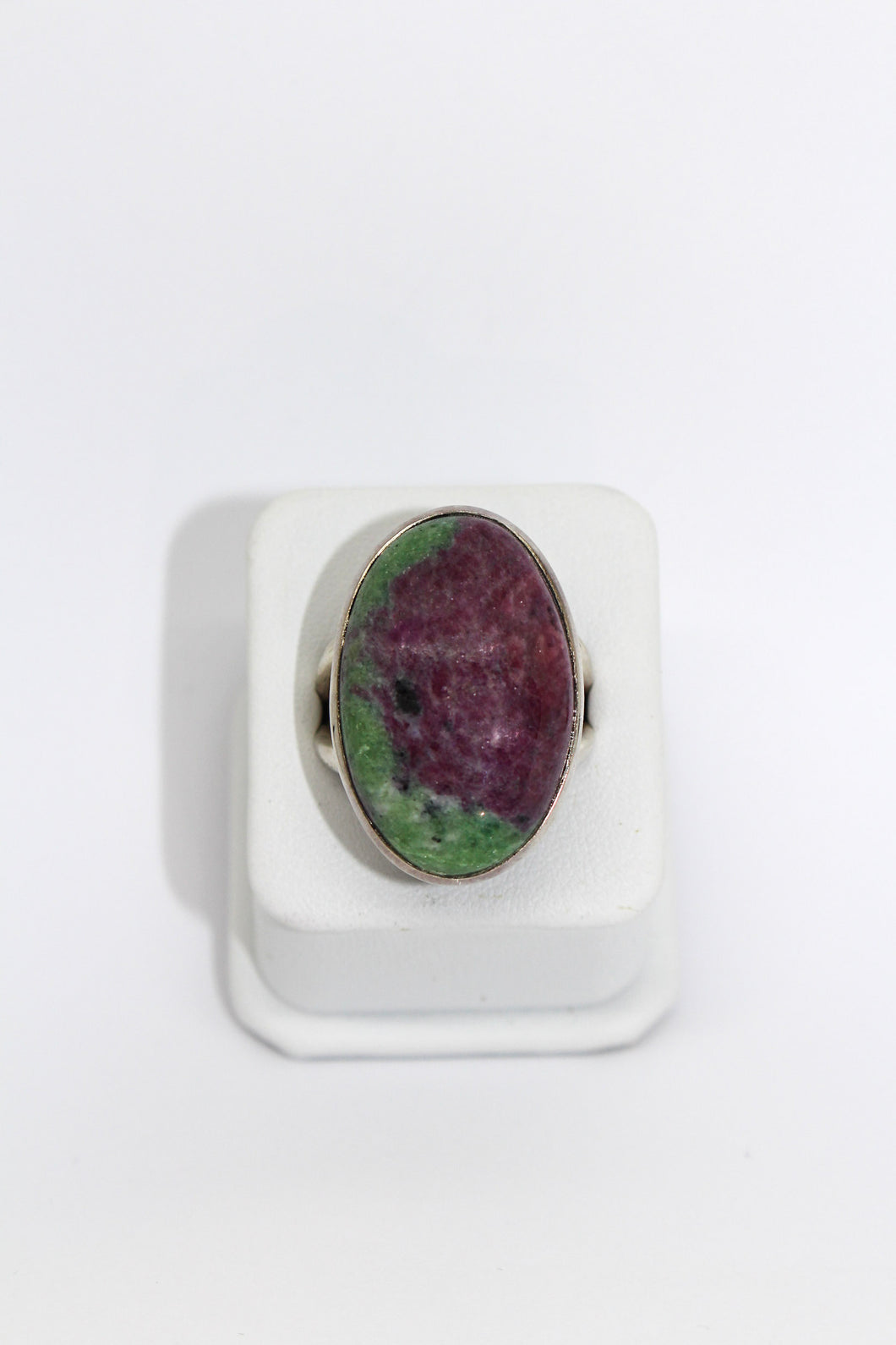 Sterling Silver Ruby Zoisite Ring