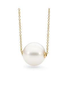 9ct Freshwater Pearl Chain Necklace