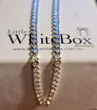 Load image into Gallery viewer, Sterling Silver Cut Curb Chain
