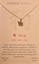 Load image into Gallery viewer, SS Chinese Zodiac Necklace
