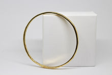 Load image into Gallery viewer, SS Yellow Gold Plated CZ Bangle
