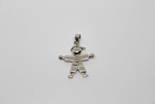Load image into Gallery viewer, Sterling Silver People Pendant
