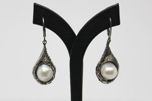 SS Fancy Baroque Pearl Drop Earrings