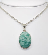 Load image into Gallery viewer, SS Amazonite Necklace
