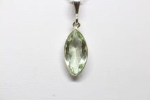 Load image into Gallery viewer, SS Green Amethyst Pendant
