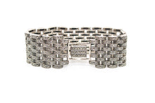 Load image into Gallery viewer, SS Marcasite Row Bracelet
