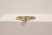 Load image into Gallery viewer, 9YG 3mm Solitaire Diamond Ring
