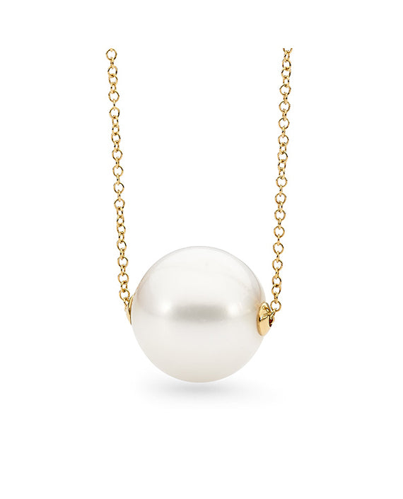 9ct Freshwater Pearl Chain Necklace