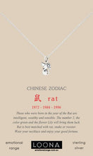 Load image into Gallery viewer, SS Chinese Zodiac Necklace
