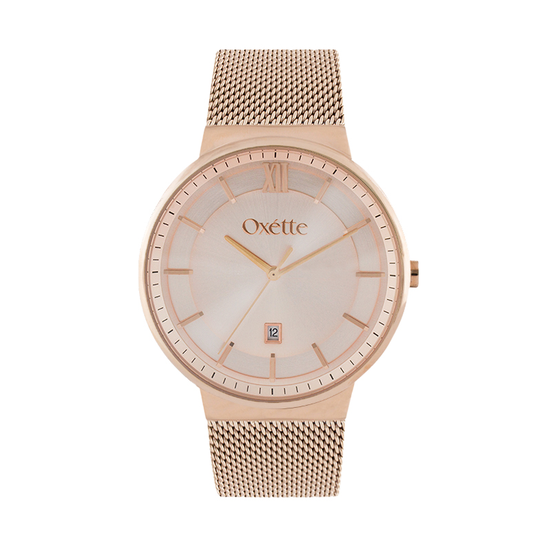 Oxette Cosmic Stainless Steel Watch Rose Gold