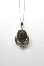 Load image into Gallery viewer, SS Labradorite Necklace
