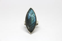 Load image into Gallery viewer, SS Labradorite Ring
