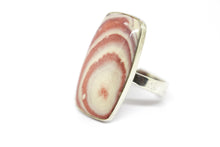 Load image into Gallery viewer, SS Porcelain Jasper Ring
