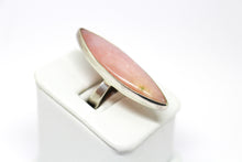 Load image into Gallery viewer, SS Pink Opal Ring

