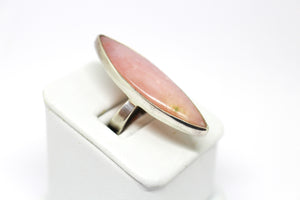 SS Pink Opal Ring