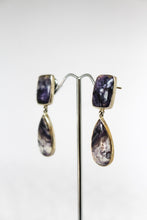 Load image into Gallery viewer, SS Agate Earrings
