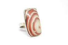 Load image into Gallery viewer, SS Porcelain Jasper Ring
