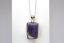 Load image into Gallery viewer, SS Charoite Pendant
