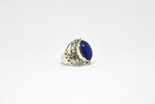 Load image into Gallery viewer, SS Lapis Lazuli Ring
