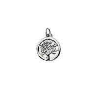 Sterling Silver Tree of Life Pendant 26mm x 18mm