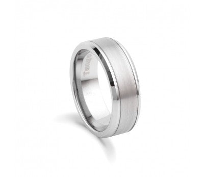 Tungsten Steel Series Infinity Ring - TSR12