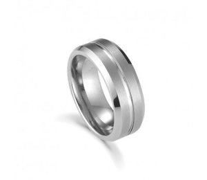 Tungsten Steel Series Infinity Ring - TSR1